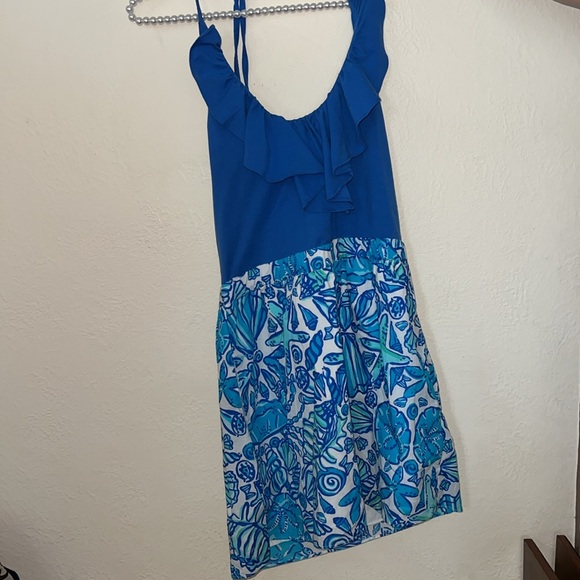 Lilly Pulitzer L Quinn halter dress - Picture 2 of 8